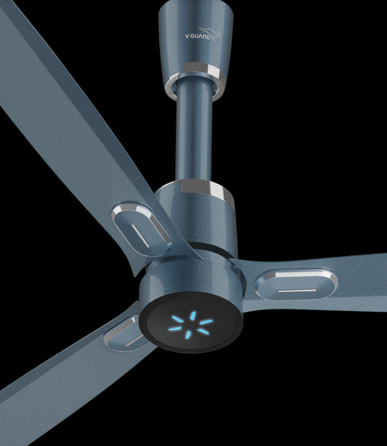 V Guard BLDC Airwiz Prime Celling Fan (Alps Blue)