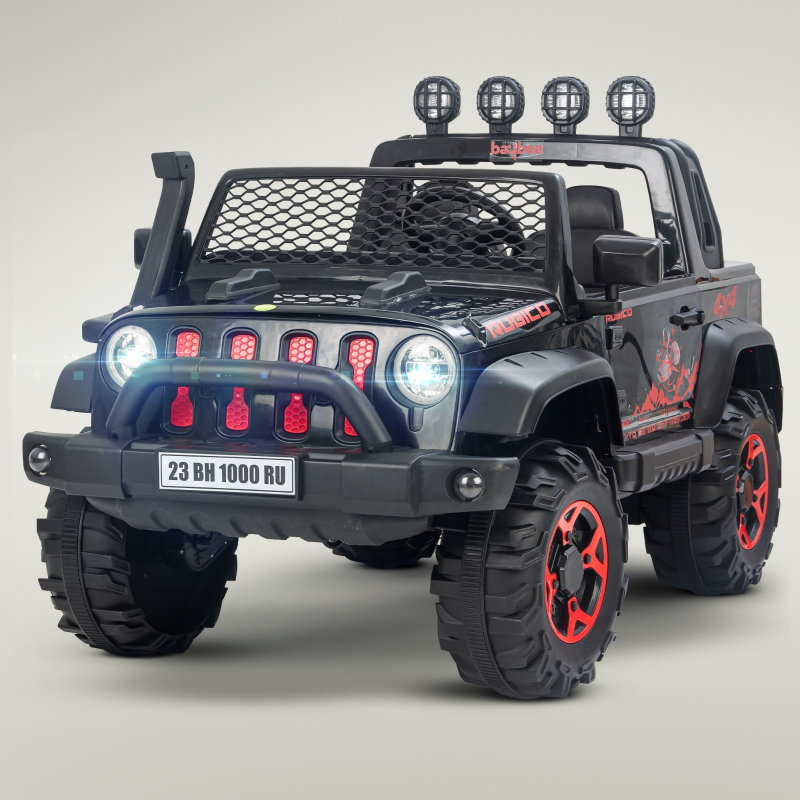 Baybee Atom Rechargeable Battery Operated Jeep for Kids  ( 3-10 Years )| Bluetooth | Light & Music  | 2025 ModelYears